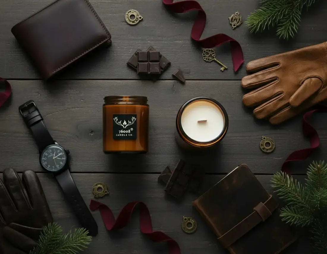 Leather + Vanilla: How Two Classics Create a Balanced, Cozy Home Scent 76008 Candle Co.