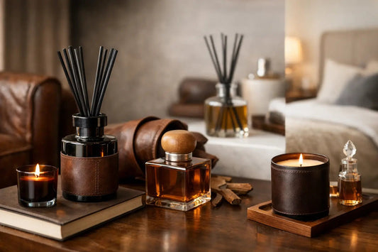 Guide to Leather Home Fragrance for Every Room - 76008 Candle Co.