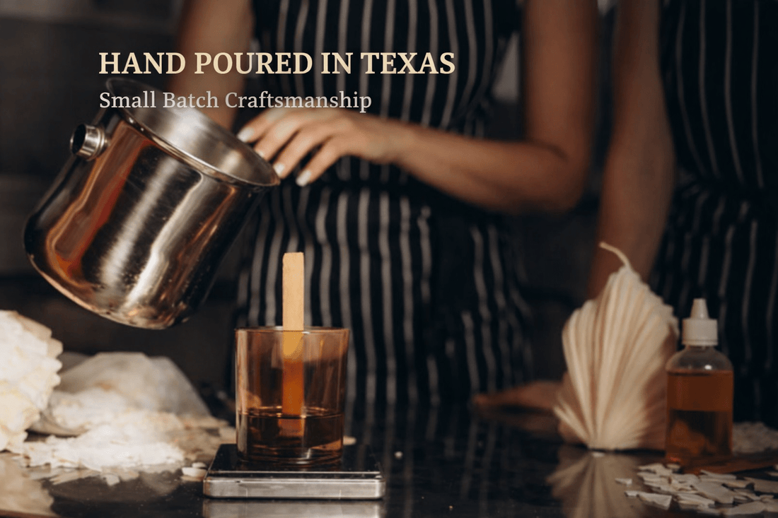 Hand-Poured Leather Candles - 76008 Candle Co.