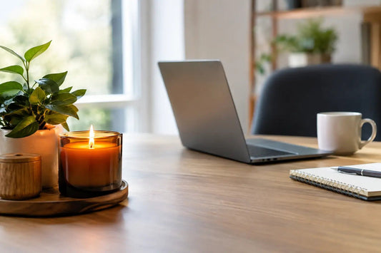 Home Office Candle Scents That Keep You Focused - 76008 Candle Co.