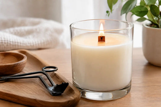 How to Extend Wood Wick Burn Time Safely - 76008 Candle Co.