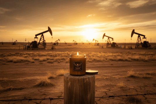 Leather + Black Gold: The Story Behind Our Second Most Personal Scent - 76008 Candle Co.