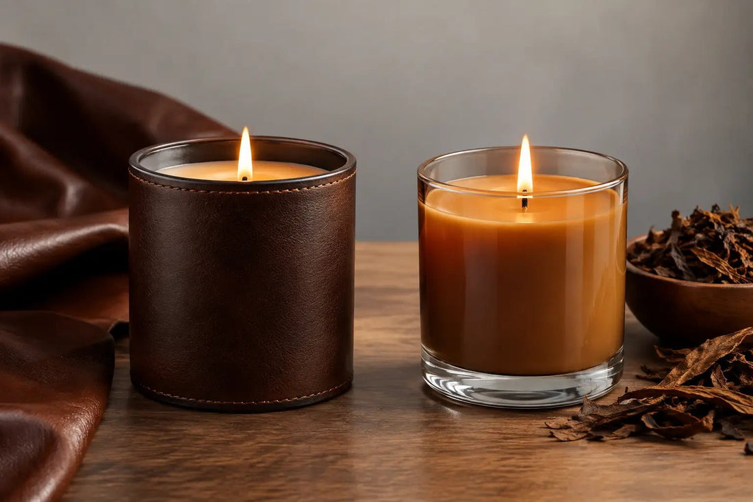 Leather Candle vs Tobacco Candle: Which Fits? - 76008 Candle Co.