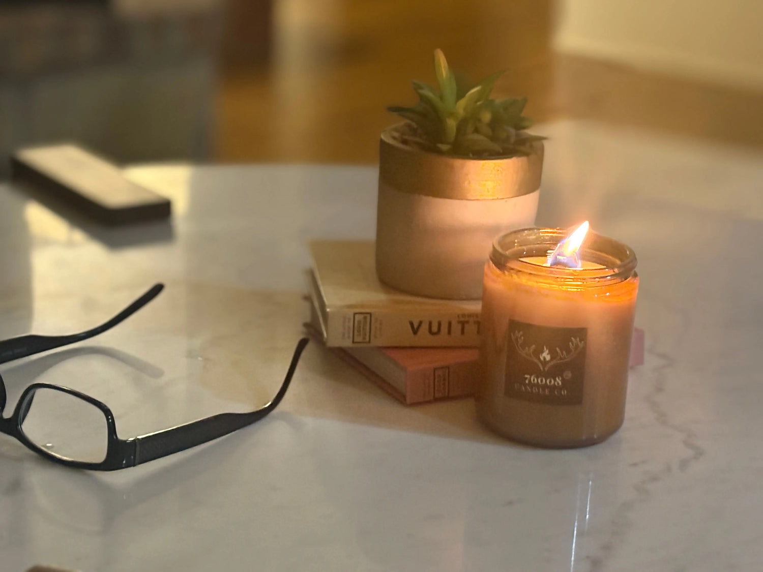 Leather Scented Candle Collection