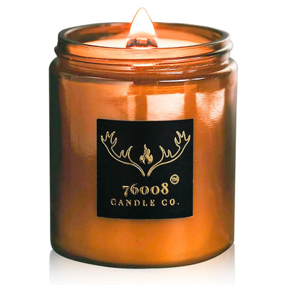 76008 Candle Co. Fraser Fir Scented Candle | Luxury Home Scented Candles | Holiday Candles For Home | Candles that smell like a Christmas Tree 76008 Candle Co. LLC