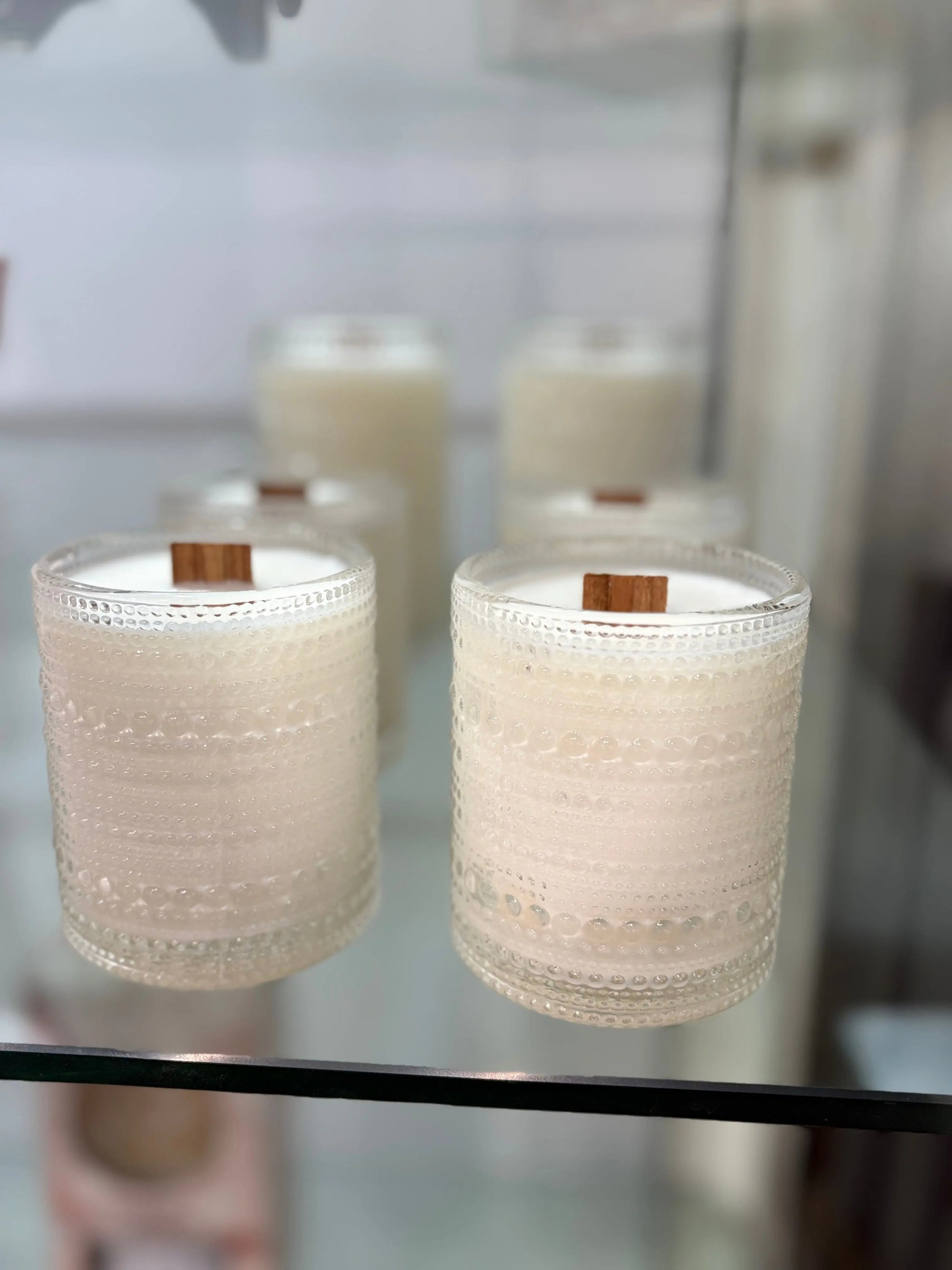 Sweet Grace Scented Candle | Aromatherapy Wood Wick Candles for Home | Handcrafted Long - Lasting Soy Wax Candles | Housewarming Gifts for Women 76008 Candle Co.