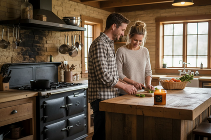 Vintage Leather Candle | Hand-Poured with Wood Wick Crackle | Masculine Home Decor - 76008 Candle Co.