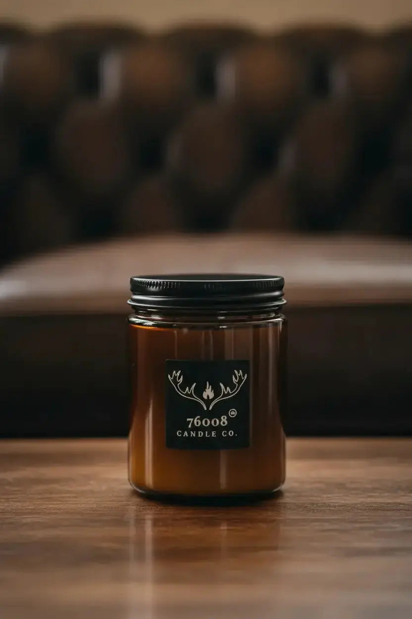 Full Candle with Black Lid