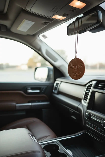 Leather Scented Car Air Freshener 76008 Candle Co. LLC