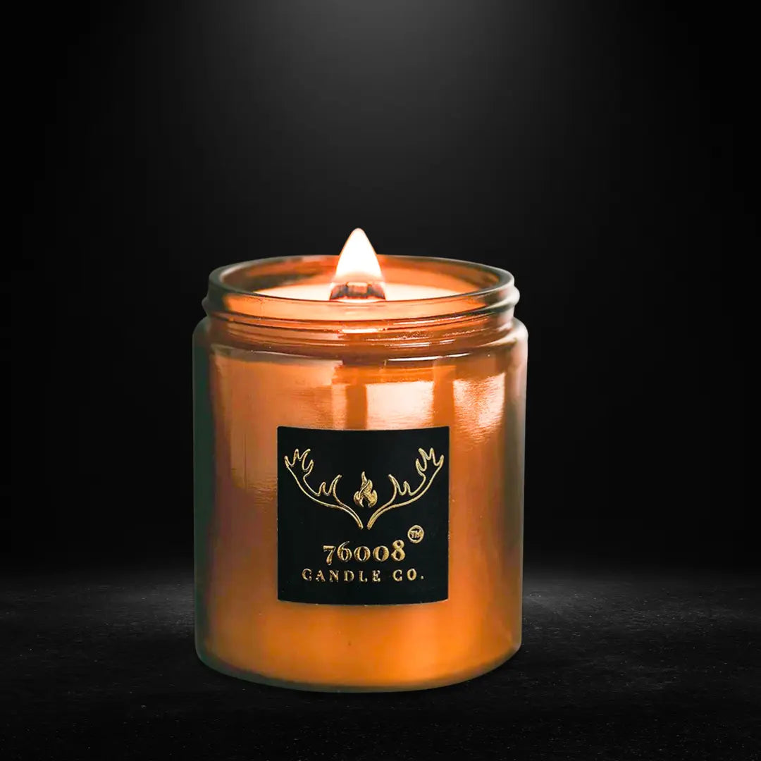 Sweet Grace Scented Candle | Aromatherapy Wood Wick Candles for Home | Handcrafted Long - Lasting Soy Wax Candles | Housewarming Gifts for Women - 76008 Candle Co.